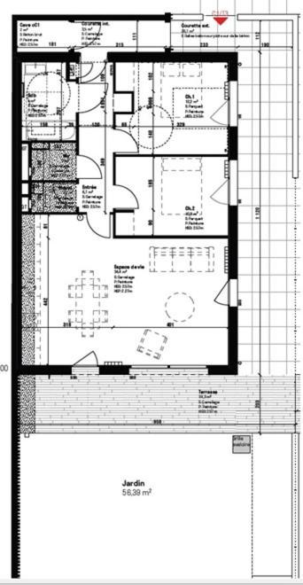 72 M² Avec Jardin 100 M² - 2 Appartement